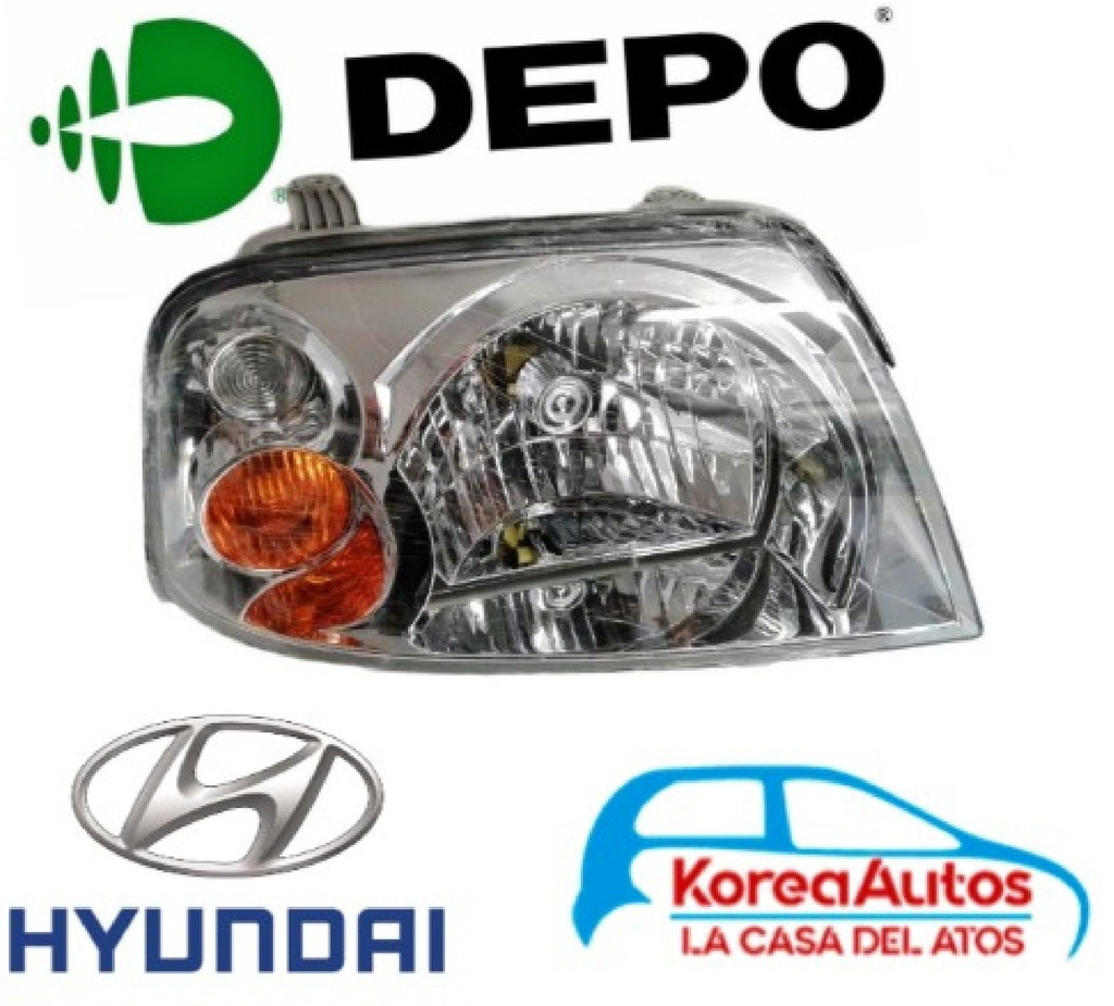 FAROLA ATOS DERECHO HYUNDAI  DEPO - 221-1133RLDEM