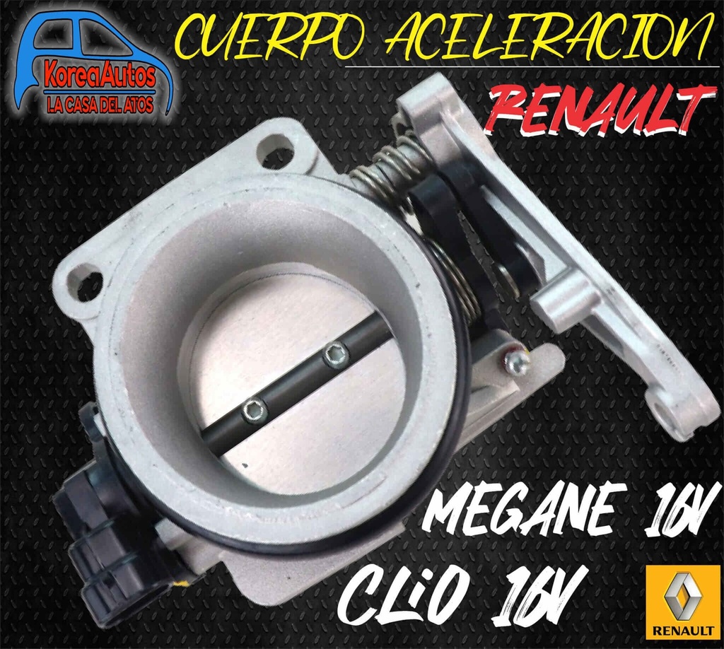 CUERPO ACELERACION RENAULT SIMBOL MEGANE 1.6 16 V  7700102870