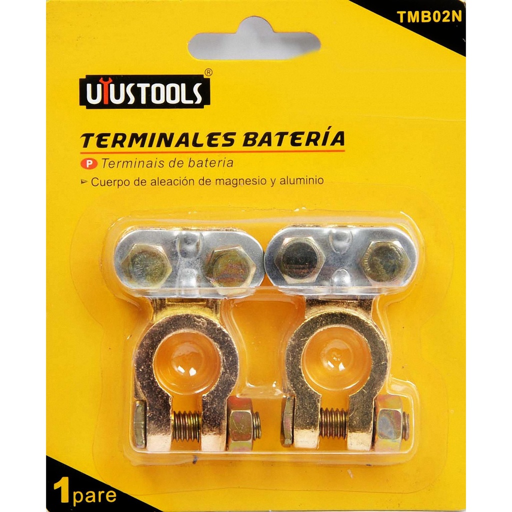 [X1066] Terminal De Bateria Tipo Normal 2Pcs Uyu