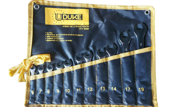 Juego De Llaves Mixtas 11 Pcs Uduke