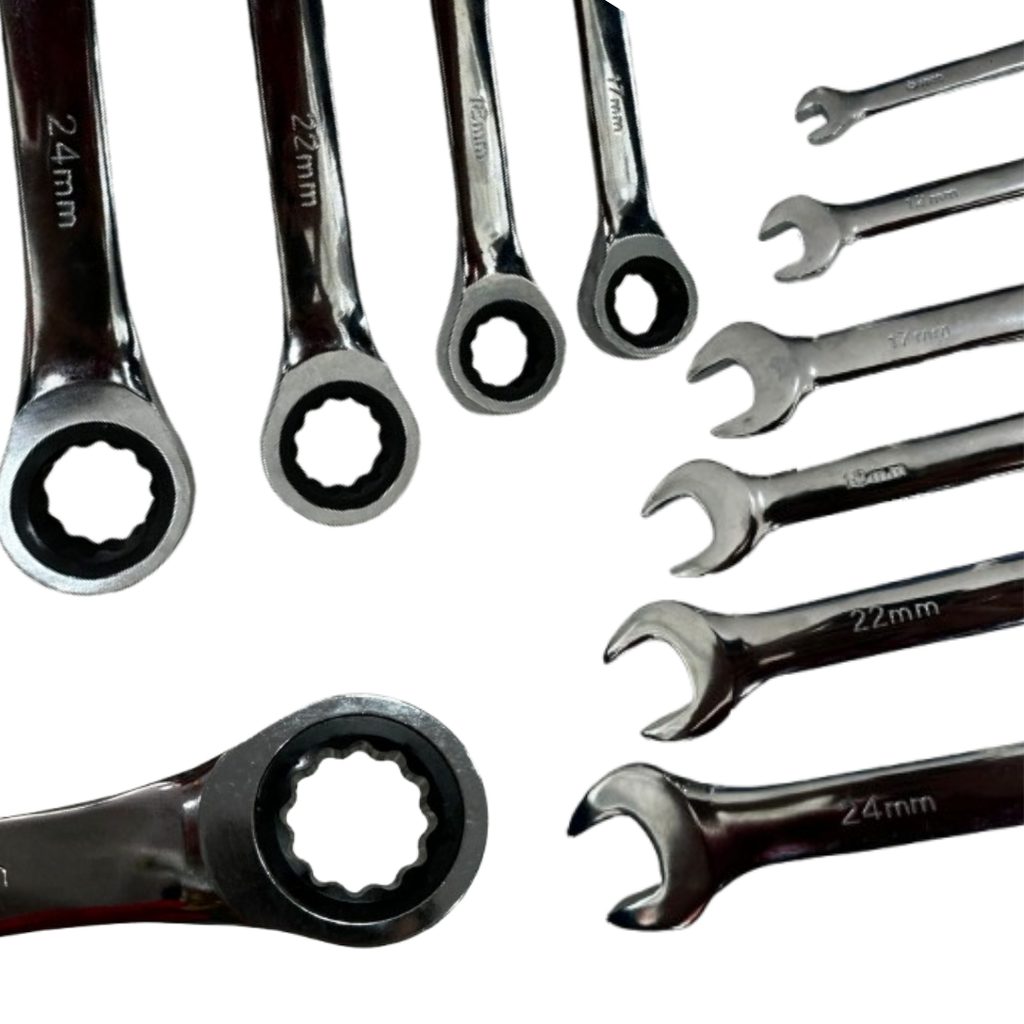 [X11592] Juego De Llaves Rachet X 14Pcs 8-24Mm - 5811C
