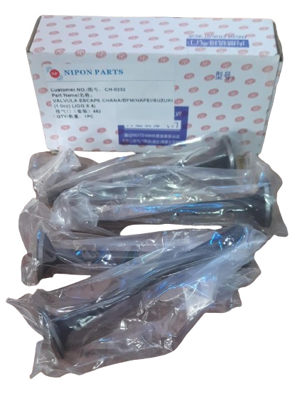 Juego Valvulas Escape Chana/Hafei/Dfm Marca Koreana