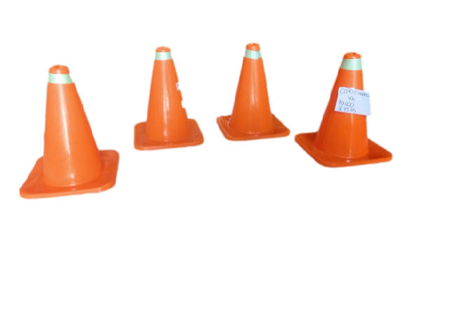 Kit Conos De Carretera  Plastico  X4