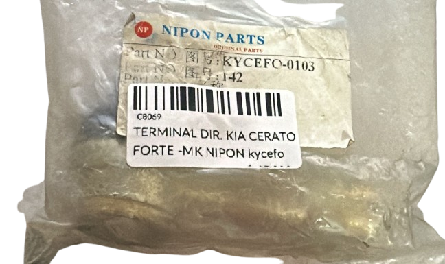 Terminal Dir. Kia Cerato Forte -Mk Nipon Parts Kycefo 0103