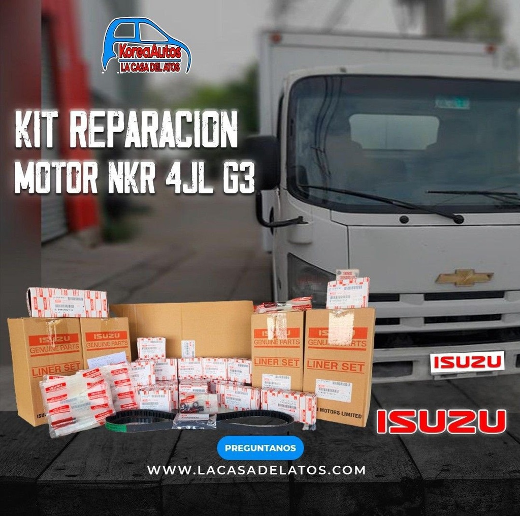 Kit Motor Nkr 4J L G3 3Mues 95630910