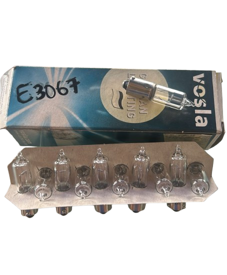 [E3067] Lã¡Mpara Incandescente En Miniatura Tipo Bayoneta H21W 12V 21W Bay9S 98191