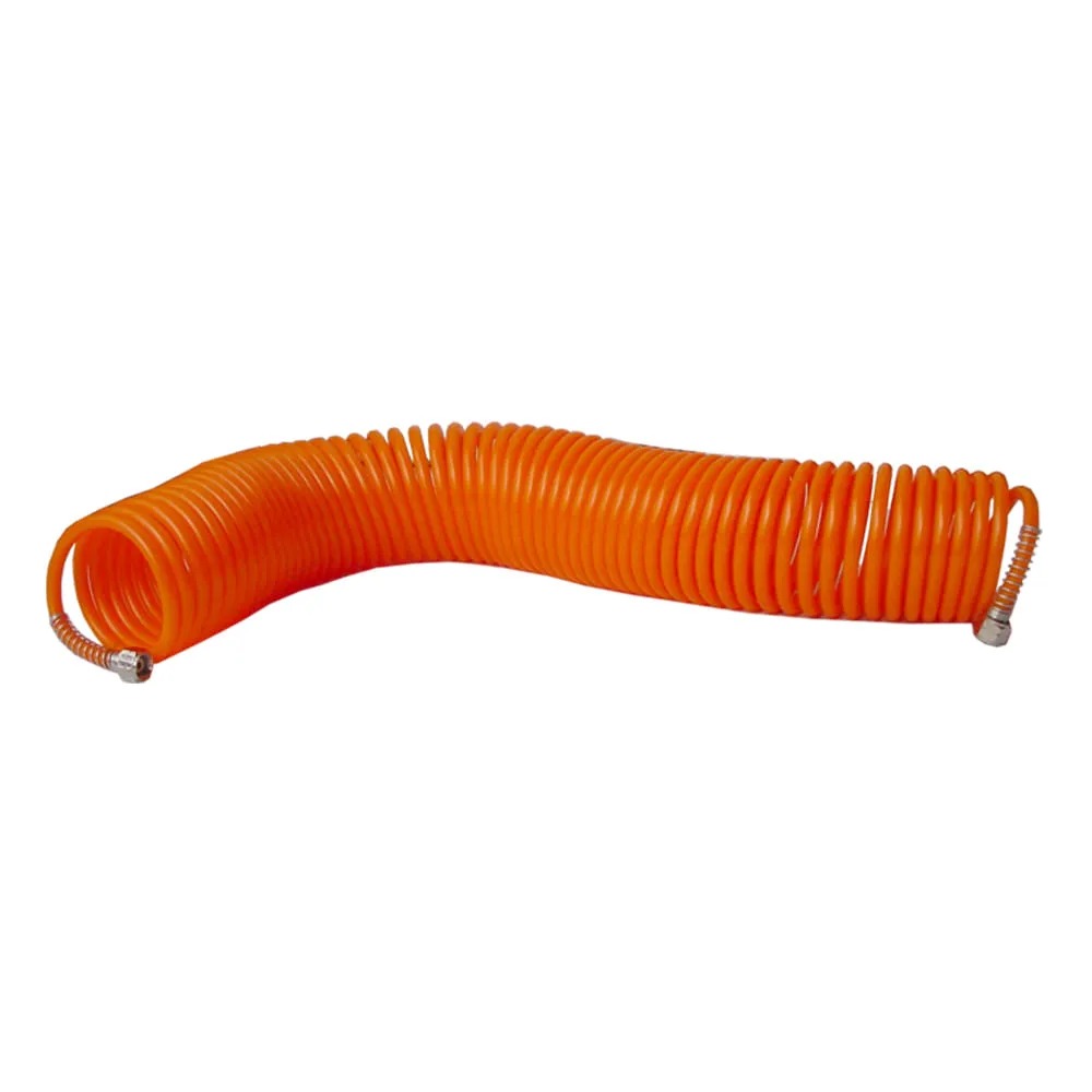 [X11814] Manguera Espiral Conductora De Aire C/Racores 25Ft- Pu001 Discover
