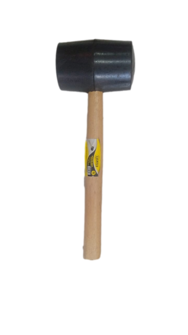 [X12016] Martillo De Goma Mango Madera 16 Oz Crownman