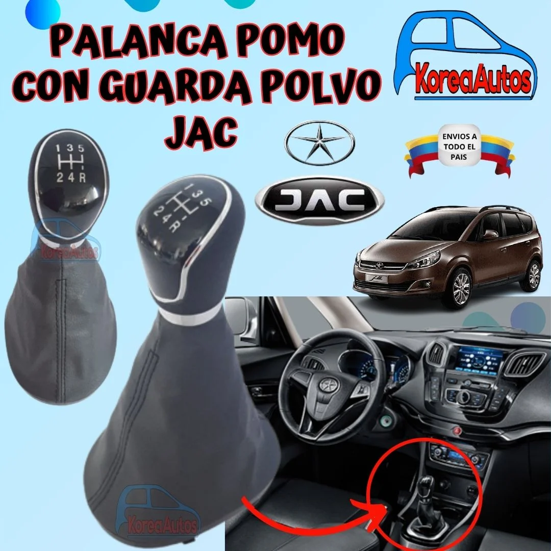 Palanca Pomo Con Guarda Polvo Jac