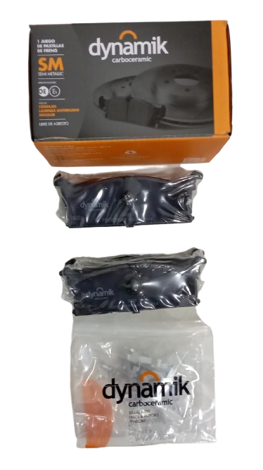 [C91702] Pastilla Freno Sprint 1987-2014 Delantera Dnk7197D296Sm Marca Dinamik