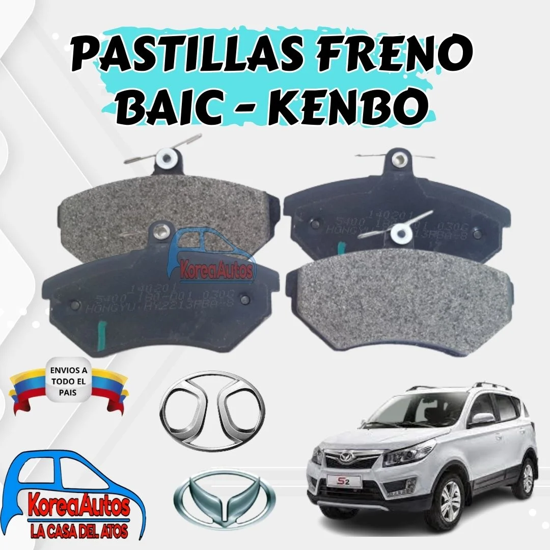 Pastillas Freno Baic Kenbo Original Jac