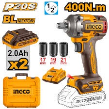Pistola De Impacto 20V M 1/2 400Nm Brushless Uciwli2040