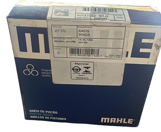 ANILLOS ONIX 1.0/12 VALVULAS -MK MAHLE (STD) AO143030