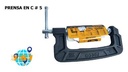 Prensa Numero 5"  G Clamp- Hgc0105