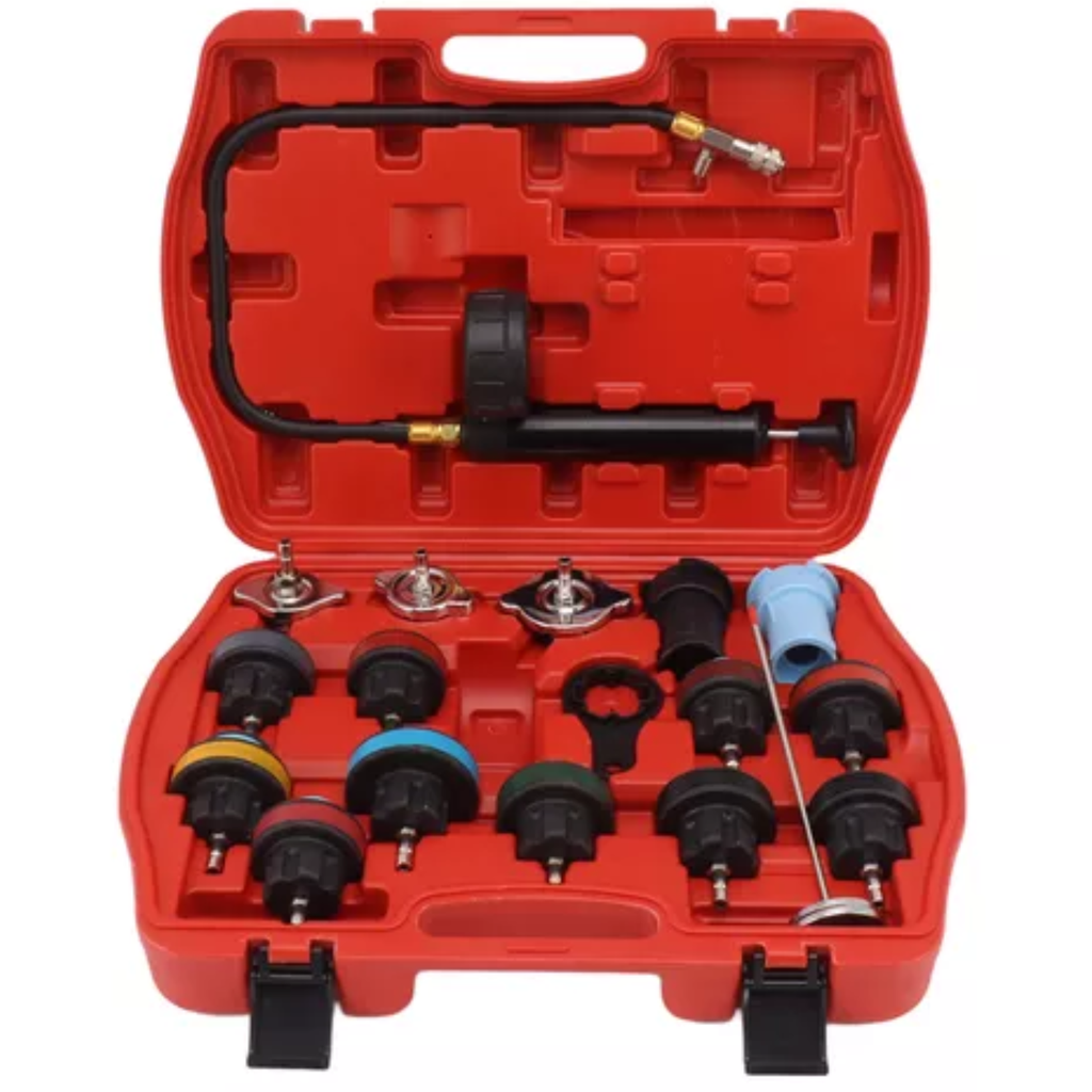 Probador De Fugas De Radiador X18 Pcs Ferre - 10832
