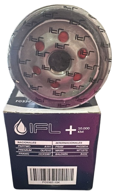 FILTRO ACEITE COBALT 1.8,ONIX 1.4,JOY 1.4-AVEO-OPTRA-SAIL-CORSA-LUV DMAX GAS.