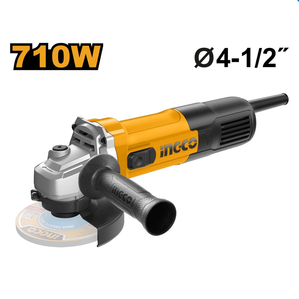 Pulidora Angular 4-1/2" 710W Ingco - Uag7118