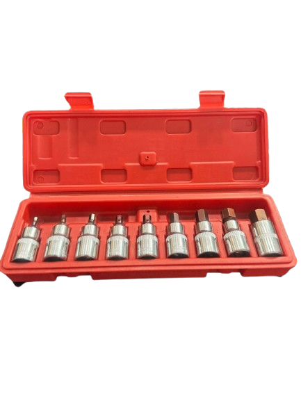 Punta Bristol Con Copa Cte 1/2 X9 Pcs Cortas Ferre - 09742