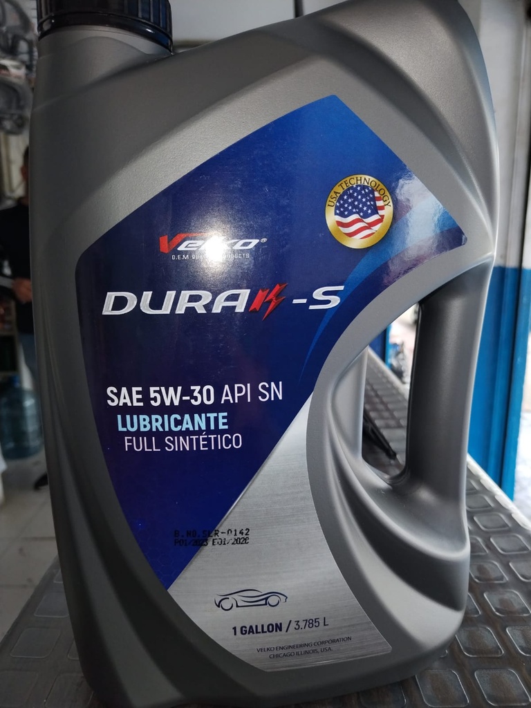 ACEITE SINTETICO SAE 5W30 API SN GALON VKU5W30SN-G