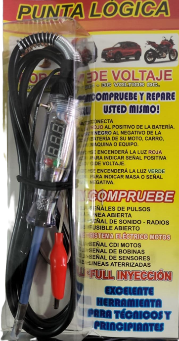 Punta Logica/ Con Multimetro Probador Circuitos