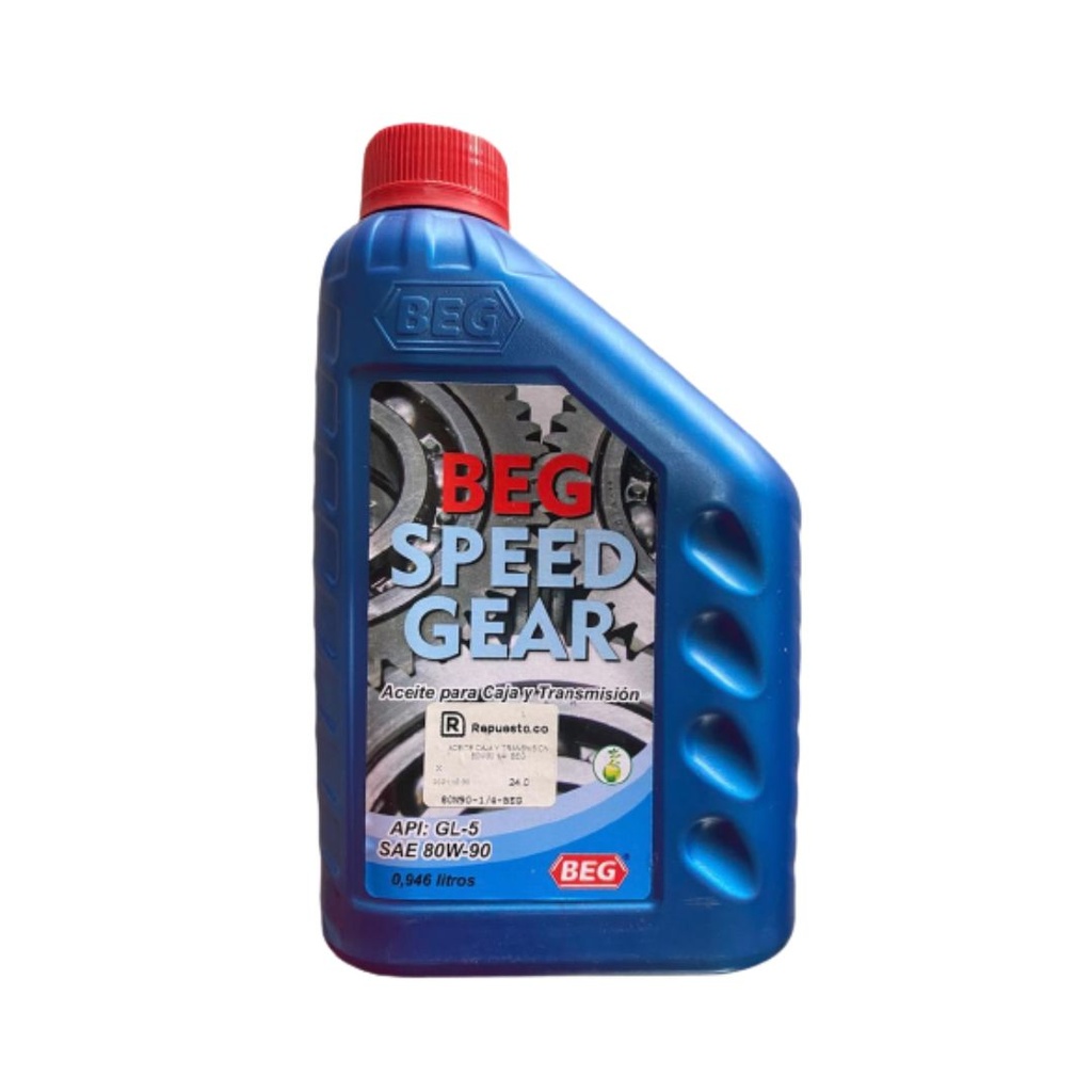 ACEITE CAJA Y TRANSMISION 80W-90 MK BEG