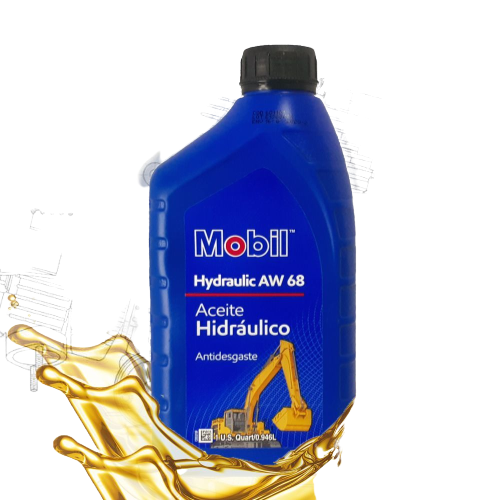 ACEITE HIDRAULICO AW68 MOBIL