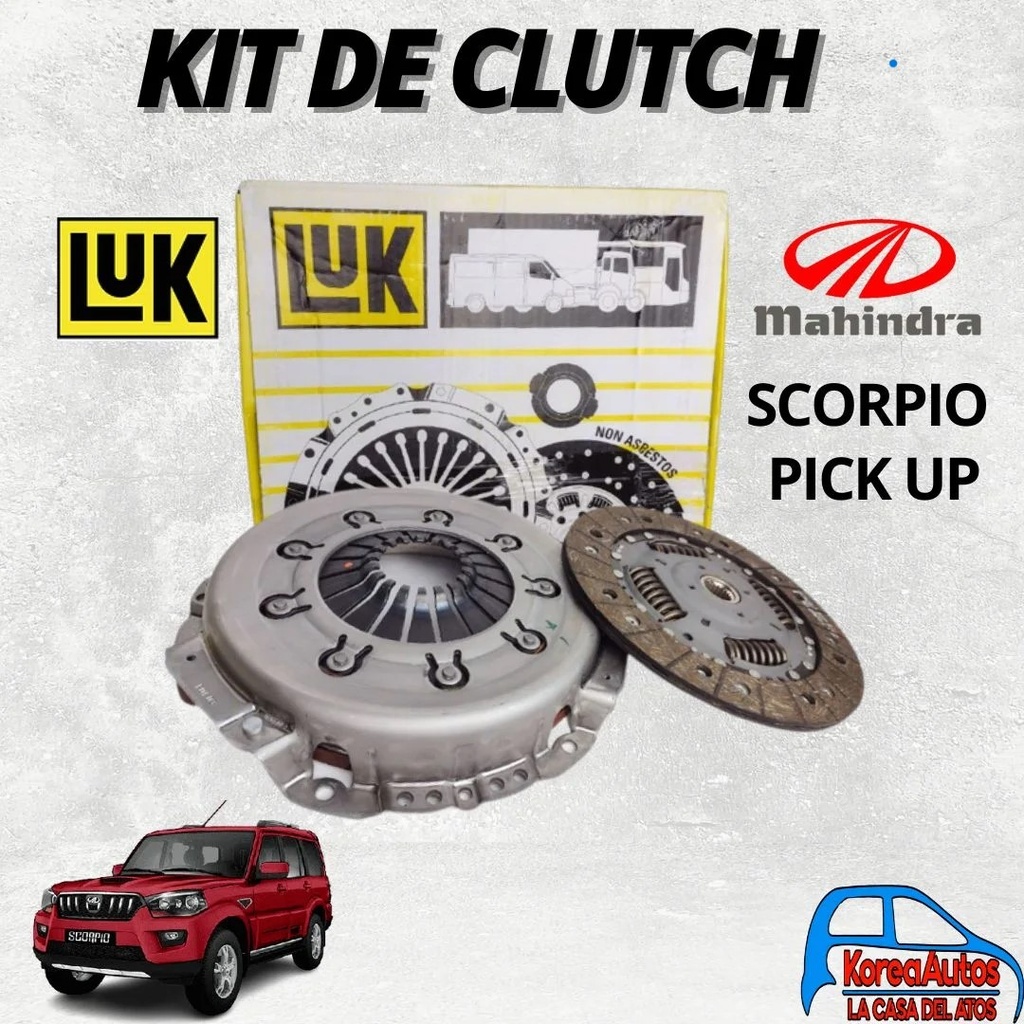 DISCO CLUTCH MAHINDRA PICUKP SCORPIO ORIGINAL 
