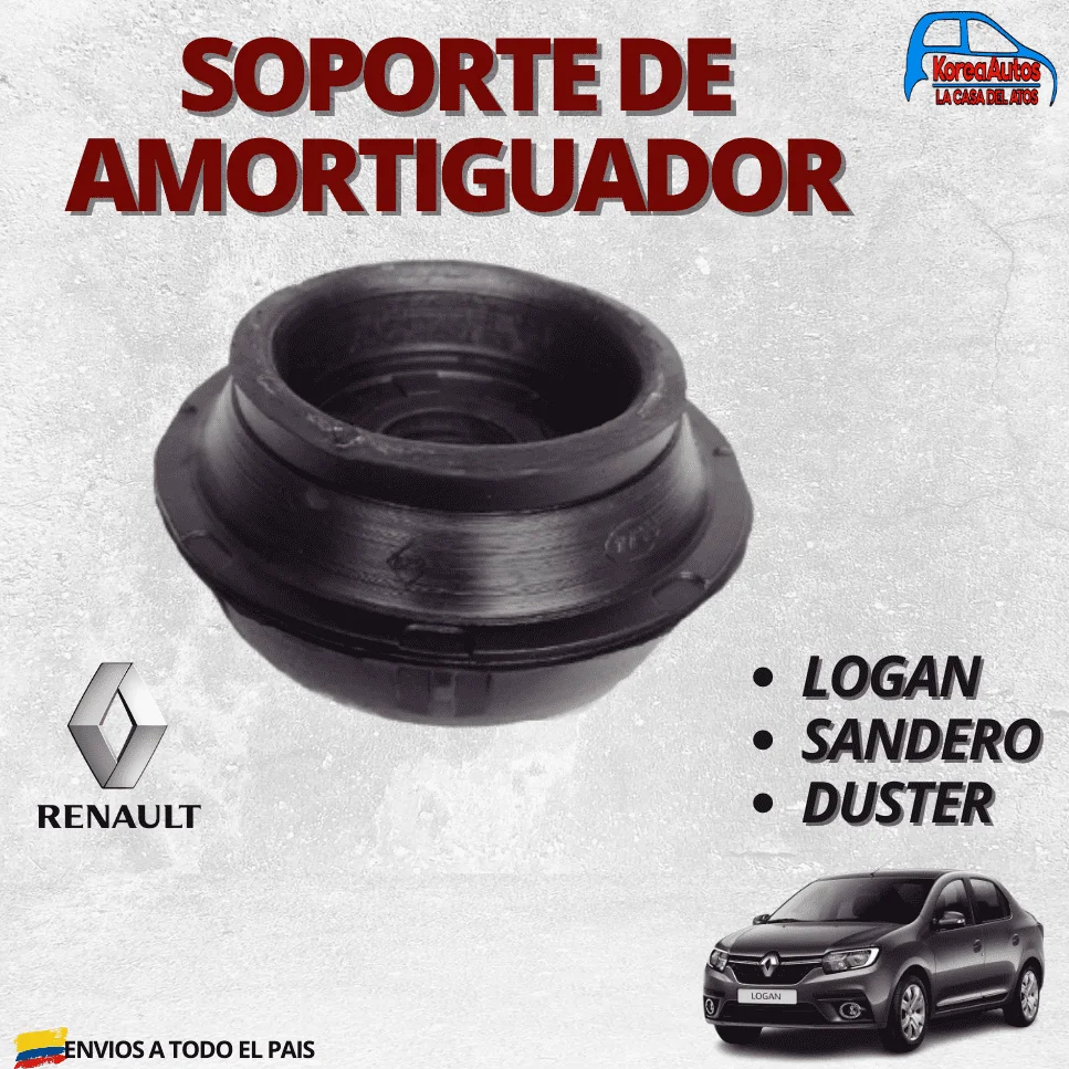 SOPORTE AMORTIGUADOR DELANTERO LOGAN SANDERO 