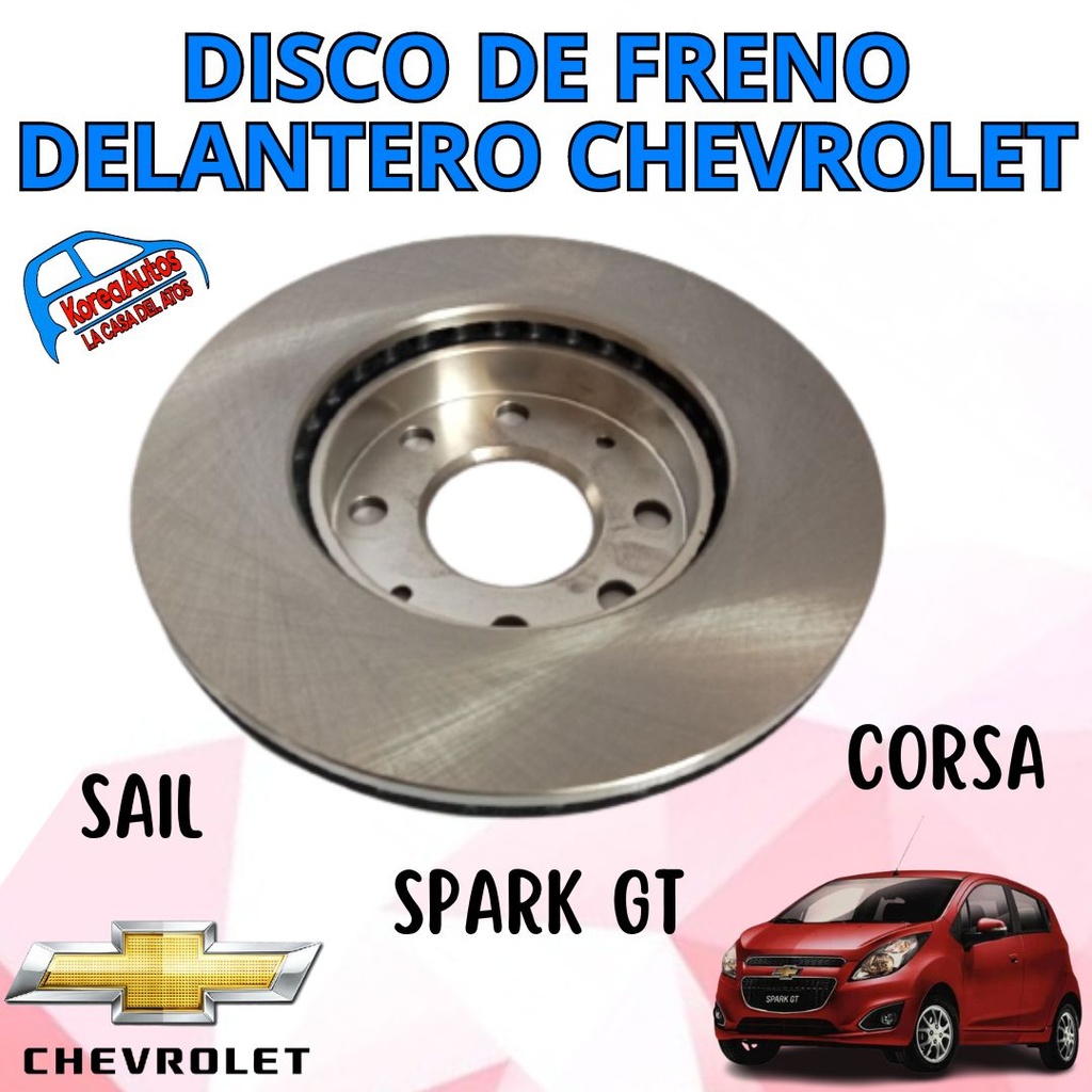 DISCO FRENO DELANTERO SPARK GT 05/10 SAIL CORSA BEAT  96471274
