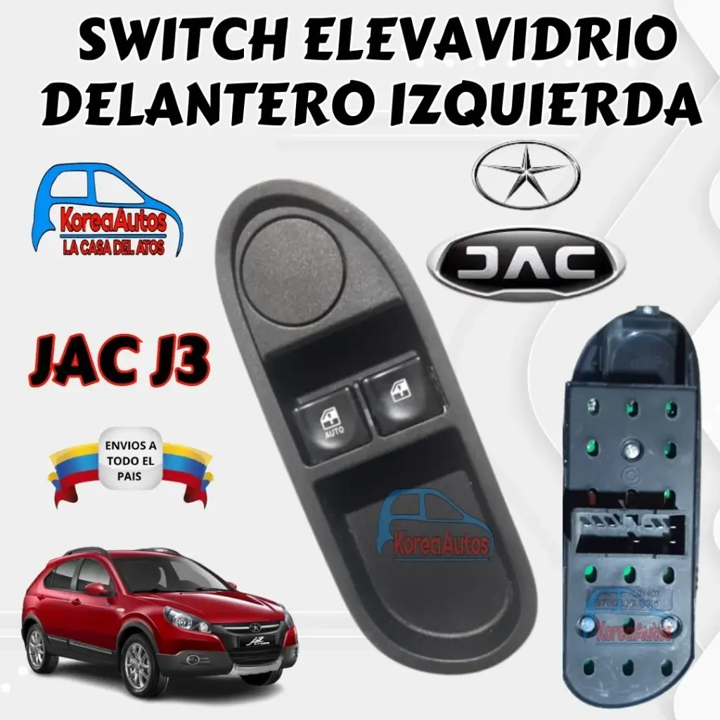 SWITCH ELEVAVIDRIO DEL IZQ JAC J3  