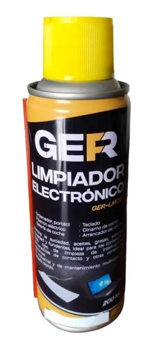 LIMPIADOR ELECTRONICO 200 ML GER SECADO ULTRARAPIDO FERRE - 11429
