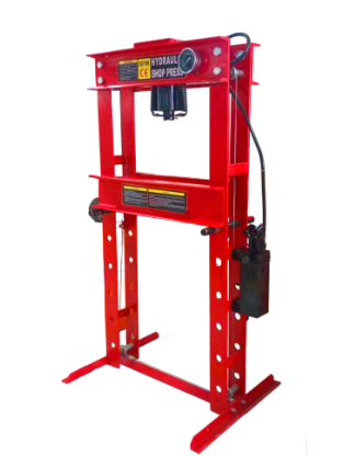 PRENSA HIDRÁULICA DE 50 TONELADAS CON MANÓMETRO 