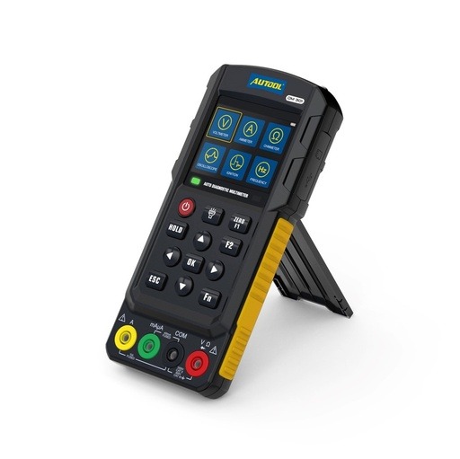 MULTIMETRO PANTALLA DIGITAL VOLTIMETRO AMPERIMETRO PROBADOR RESISTENCIA  - DM303-9100