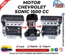 MOTOR NUEVO CHEVROLET SONIC 1.6 (F16)