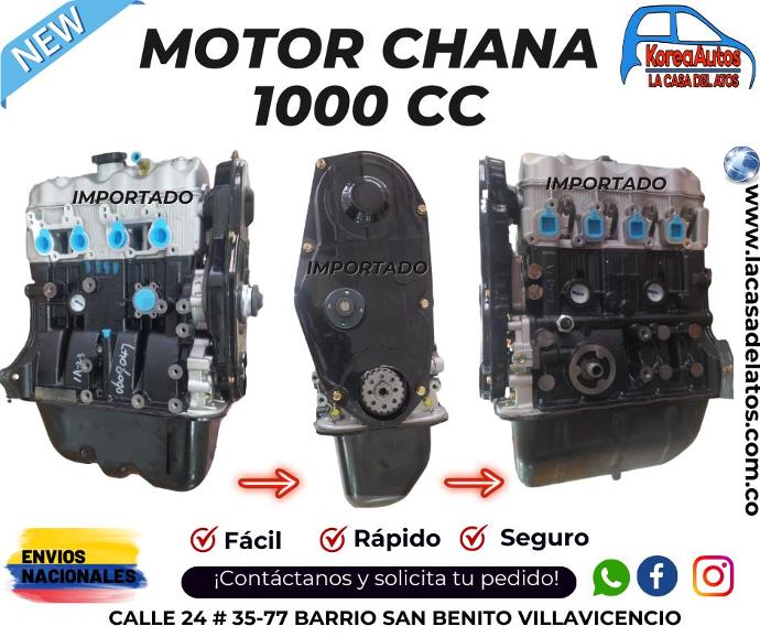 MOTOR CHANA WULIN BOBINA MODELO NUEVO  1.050 cc  -  LJ465QE SUZUKI SJ410 CON ADAPTACION 