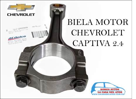 BIELA MOTOR CAPTIVA 2.4 SEGUNDA ORIGINAL