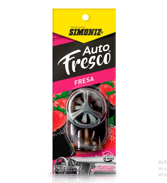 Ambientador Fresa - Simoniz
