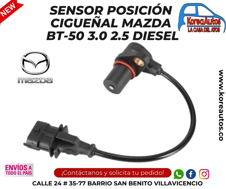 Sensor Posicion  Ciguenal Mazda Bt-50 3.0 2.5 Diesel 281002729