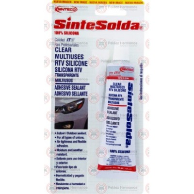 Silicona Tranparente Sintesolda X 70Ml
