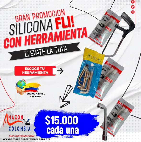 [2937-P] SILICONA ULTRA GREY 70ML CON HERRAMIENTA
