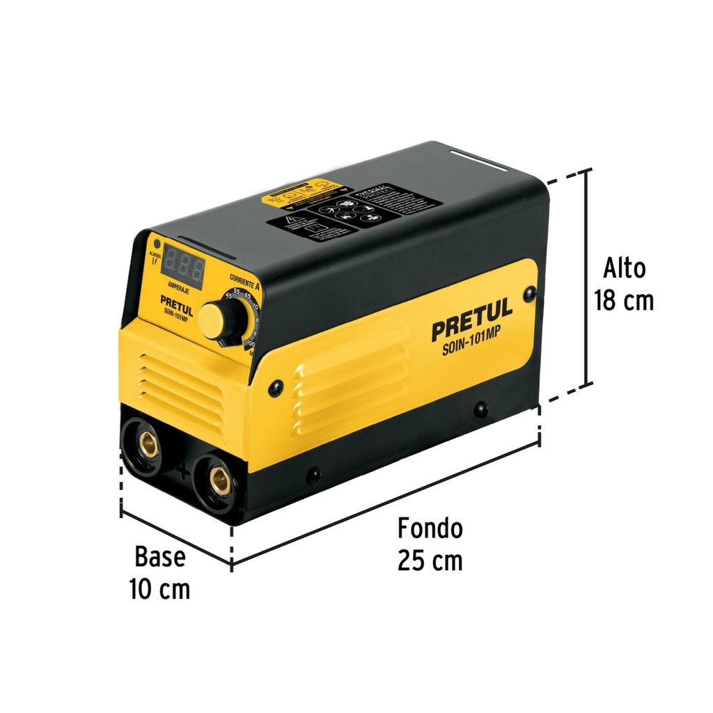 Soldador Inversor 100A 127V, Serie 300 Pretul