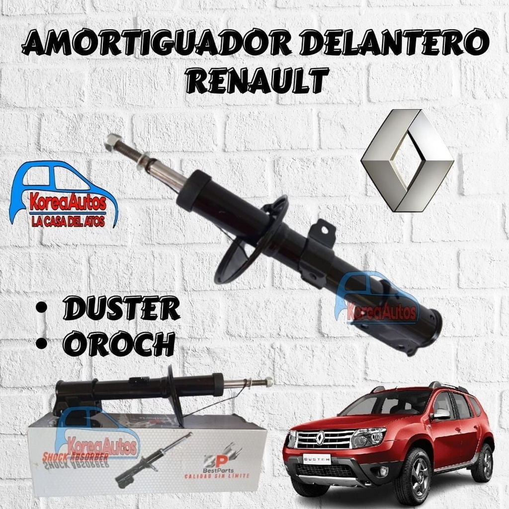 Amortiguador Delantero Duster/Oroch/Captur (11-18) 4x2-4x4 Derecho/Izquierdo 543028126 MARCA KMX