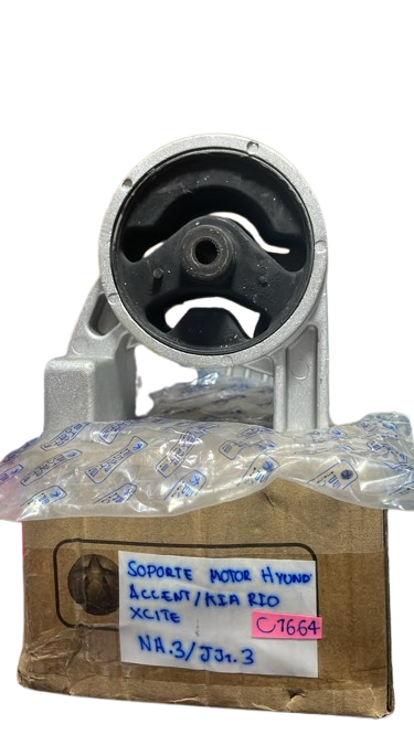 [C1664] Soporte Motor Trasero Accent Kia Rio Xcite 2006-2011 1.4 1.5 21930-1G000 Marca Star Parts