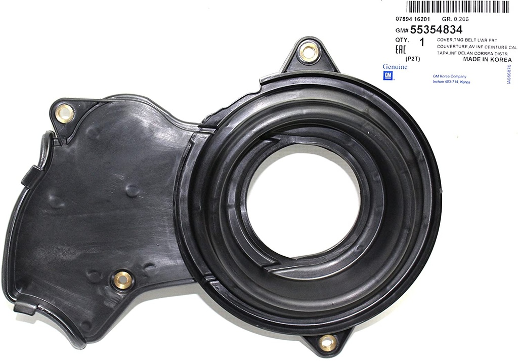 Tapa Correa Repeparticion Inferion Sonic Tracker Cruze  55354834