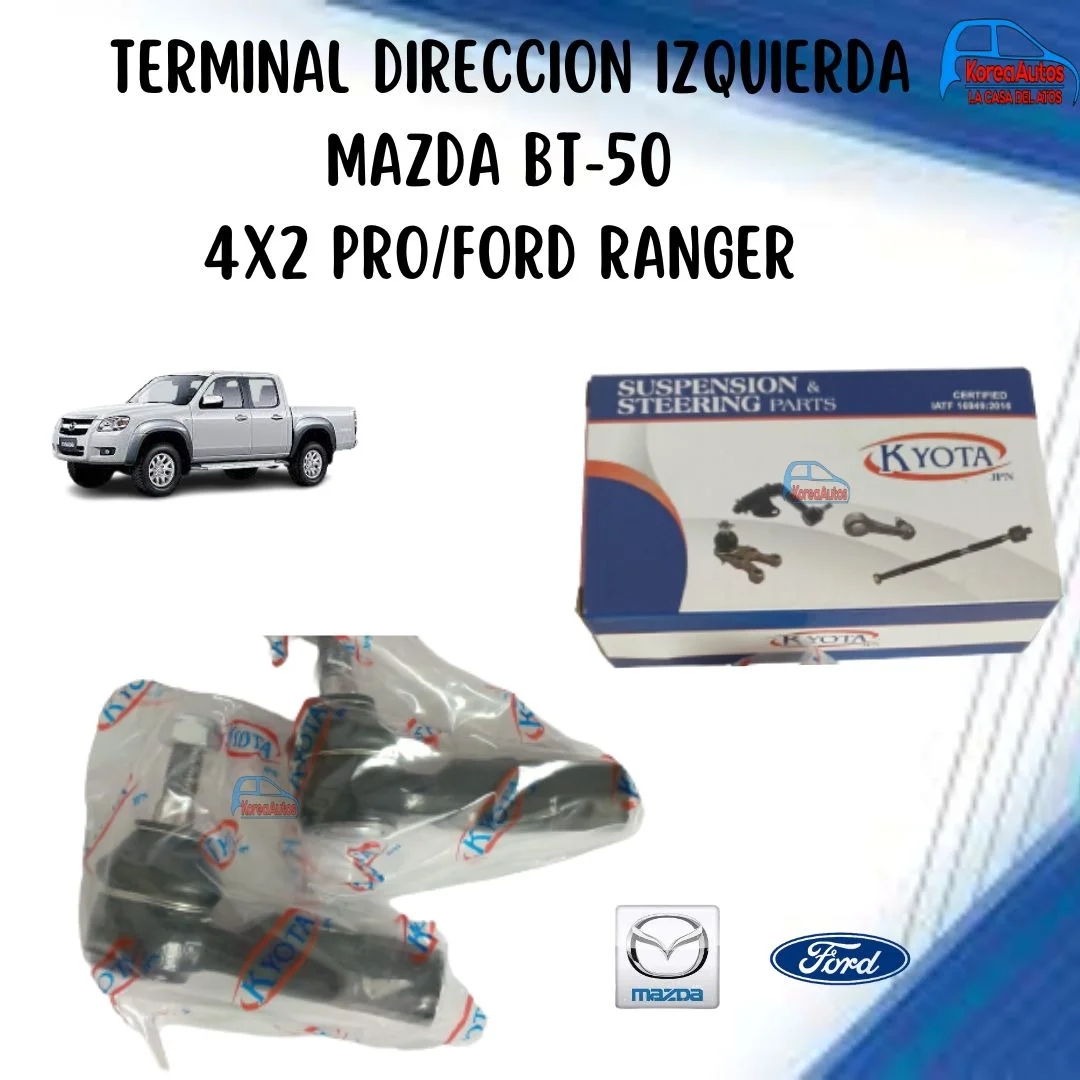 [4742] TERMINAL DIRECCION MAZDA BT-50 4X2 PRO/FORD RANGER IZQUIERDA - KYOTA uc2m-32-290