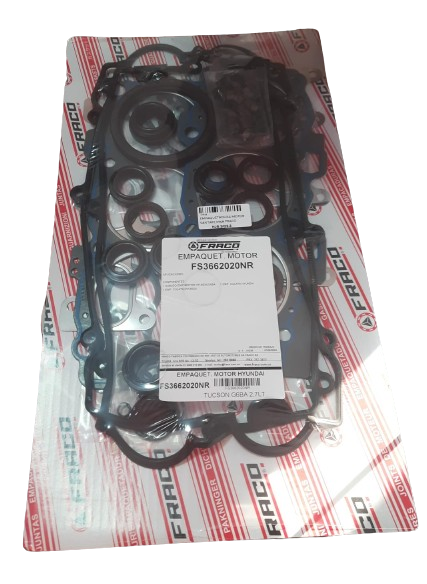 EMPAQUETADURA MOTOR SANTAFE MKA FRACO fs3662020nr
