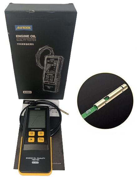 PROBADOR DE CALIDAD ACEITE  MOTOR PARA VEHICULOS DIESEL Y GASOLINA - AS503