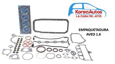 EMPAQUETADURA MOTOR AVEO- OPTRA 1.4/ 1.6 (2 LAGRIMAS) - 93742687