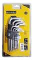 JUEGO LLAVE TORX X9 PCS UYUSTOOL MEDIANA- DEC901