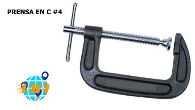 PRENSA  NUMERO 4" G CLAMP - HGC0104
